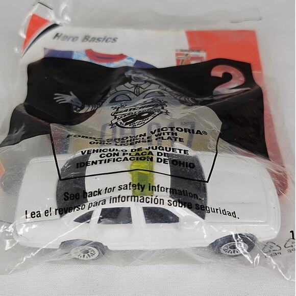 MCDONALD’S HAPPY MEAL 2002 MATCHBOX FORD CROWN VICTORIA - OHIO LICENSE PLATE #2 - Picture 1 of 5